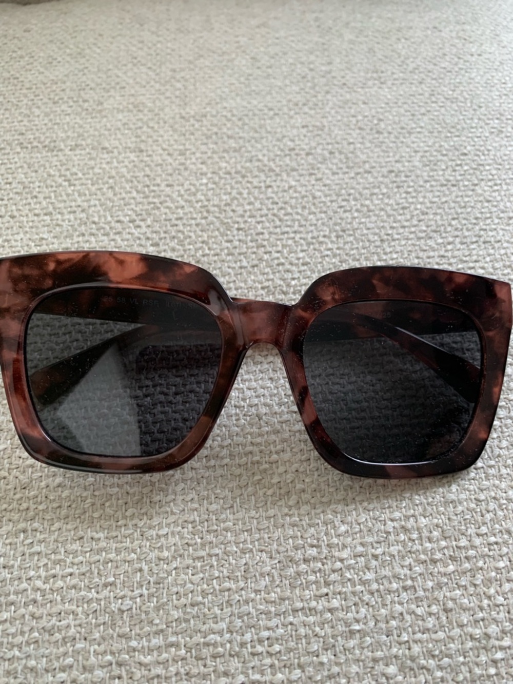 Tortoiseshell Square Women's Sunglasses - Brown